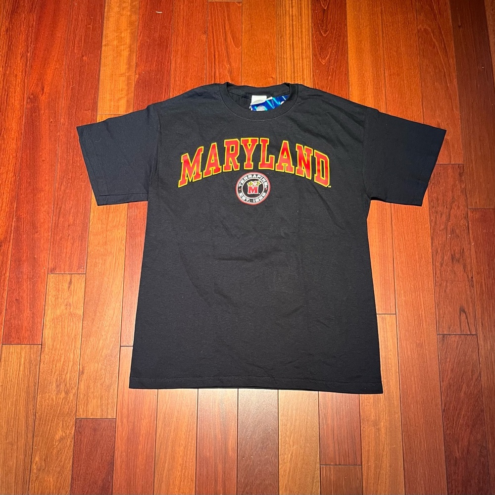 Black Maryland Graphic T-Shirt